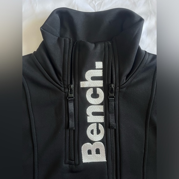 Bench Double Zip Sweater/Jacket - Size M Black - Picture 3 of 6